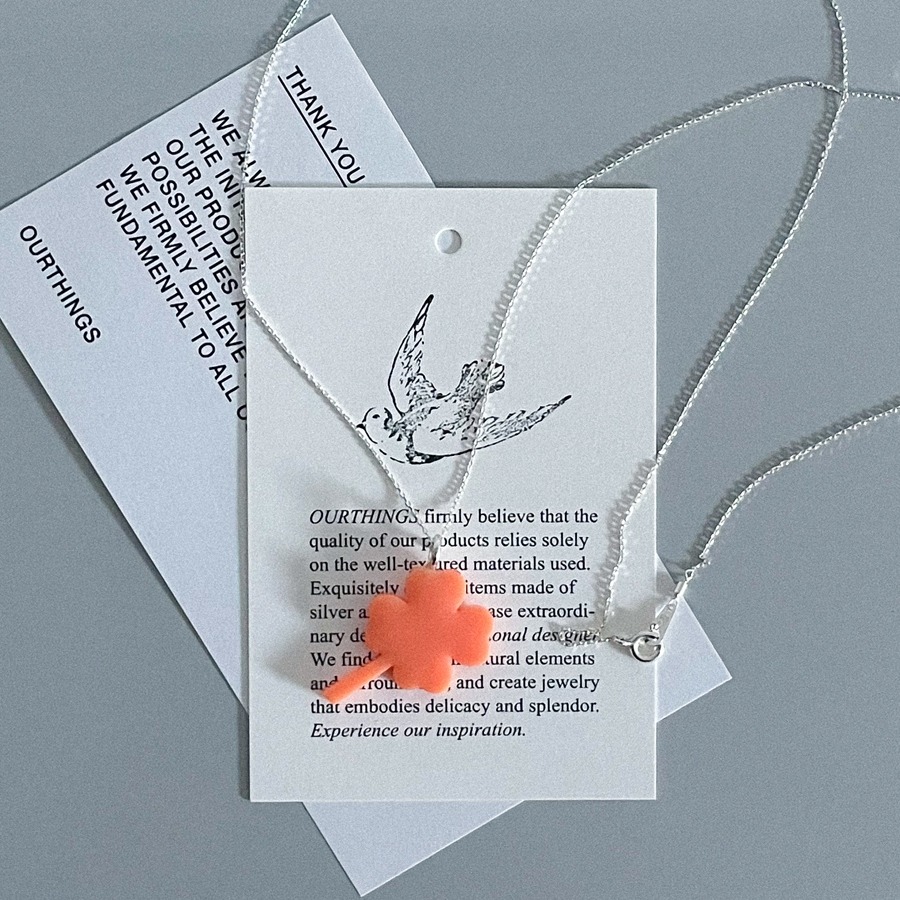 BUNCH OF LUCKYORANGE NECKLACE3rd REVISITED